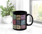 Vintage Retro Otter Mug | Distressed Cute Animal Lover Coffee Cup | Unique Otter Owner Gift