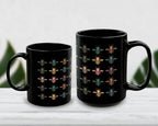 Retro Bee Lover Mug | Vintage Honey Bee Coffee Cup | Distressed Nature Gift for Beekeepers | Bee Fan Enthusiast Present