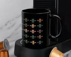 Retro Bee Lover Mug | Vintage Honey Bee Coffee Cup | Distressed Nature Gift for Beekeepers | Bee Fan Enthusiast Present