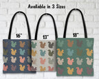 Retro Squirrel Tote Bag – Vintage Woodland Animal Carry Bag – Cute Forest Lover Gift for Everyday Use