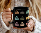 Retro Curling Mug – Vintage Black Sports Coffee Cup Under $25, Distressed Curling Enthusiast Gift for Him & Her ☕🥌