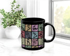 Retro Skateboarding Lover Mug, Vintage Skateboard Coffee Cup, Distressed Skateboarder Gift, Cool Skater Mug, Unique Skateboard Gift Idea