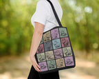 Vintage Capybara Tote Bag – Retro Cute Animal Lover Shoulder Bag – Everyday Reusable Nature Gift