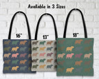 Retro Capybara Tote Bag – Vintage Cute Animal Lover Shoulder Bag – Reusable Everyday Carryall Nature Gift