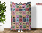 Rowing Lover Blanket Gift, Cozy Throw for Rowers, Crew Team Decor, Unique Kayaking & Boating Enthusiast Blanket, Water Sports Gift