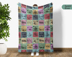 Rowing Lover Blanket Gift, Cozy Throw for Rowers, Crew Team Decor, Unique Kayaking & Boating Enthusiast Blanket, Water Sports Gift
