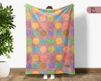 Volleyball Lover Blanket Gift, Vintage Volleyball Throw, Easily Distracted By Volleyball Blanket, Cozy Sports Blanket for Fans
