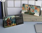 Trump 2025-2026 Academic Desk Calendar Funny MAGA Gift for Office & Home