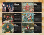 Trump 2025-2026 Academic Desk Calendar Funny MAGA Gift for Office & Home