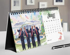 Trump 2025-2026 Academic Desk Calendar | Funny MAGA Gift for Office & School