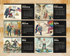 Trump 2025-2026 Academic Desk Calendar | Funny MAGA Political Gift for Office