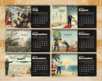 Trump 2025-2026 Academic Desk Calendar | Funny MAGA Political Gift for Office