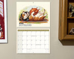 English Bulldog Dog 2026 Wall Calendar | Cute Puppy Monthly Planner Gift