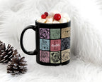 Custom Initial Name Mug | Personalized English Bulldog Lover Cup | Retro Vintage Coffee Mug | Funny Dog Owner Gift | Unique Pet Present