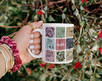 Custom Initial Name Mug | Personalized English Bulldog Lover Cup | Retro Vintage Coffee Mug | Funny Dog Owner Gift | Unique Pet Present