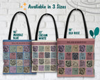 Custom Name English Bulldog Tote Bag, Personalized Retro Dog Lover Shoulder Bag, Vintage Cute Everyday Carry Bag, Stylish Custom Bulldog Tote