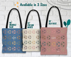 Custom Initial Name Soccer Tote Bag – Retro Personalized Gift for Boys Girls – Unique Soccer Lover Bag