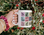 Birdwatcher Custom Initial Name Mug: Personalized Coffee Cup Gift for Bird Lover, Nature Enthusiast, Wildlife Gift for Him or Her