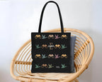 Personalized Birdwatcher Custom Initial Name Tote Bag - Bird Lover Gift Outdoor Adventure Eco Reusable Shopping Bag