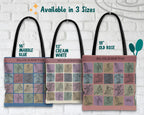 Custom Name Snowboarding Tote Bag - Personalized Winter Sports Gift - Retro Snowboard Lover Cozy Ski Lodge Travel Graphic
