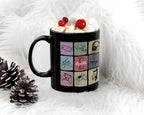 Custom Initial Name Mug | Personalized Video Gaming Coffee Cup | Vintage Retro Gamer Gift Idea | Classic Console Present for Game Lovers
