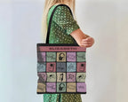 Custom Name Video Gaming Tote Bag | Personalized Gamer Gift | Retro Game Lover Shopper | Vintage Player Carry Bag Unique Present