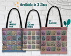 Custom Name Capybara Tote Bag – Vintage Personalized Animal Lover Gift – Retro Cute Rodent Shoulder Bag