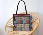 Custom Name Otter Tote Bag – Personalized Retro Sea Life Gift Under $25, Unique Vintage Animal Tote for Her, Him & Everyday Use 🦦