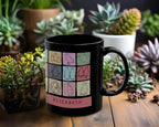 Custom Name Penguin Coffee Mug - Personalized Ocean Animal Lover Cup - Vintage Penguin Graphic Mug Kawaii Gift