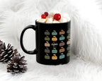 Retro Curling Custom Initial Name Mug – Personalized Sports Gift Under $25 for Curlers & Team Players ☕🥌