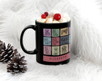 Custom Name Golden Retriever Dog Gift Set | Personalized Coffee Mug | Vintage Retro Pet Owner Present