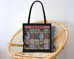 Custom Name Baseball Tote Bag – Personalized Retro Sports Lover Shopper – Unique Gift Bag for Fans