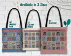Custom Name Baseball Tote Bag – Personalized Retro Sports Lover Shopper – Unique Gift Bag for Fans