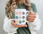 Custom Initial Name Mug – Personalized Retro Baseball Fan Cup – Unique Athlete Gift for Game Day