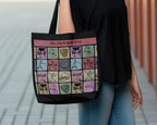 Custom Name Baseball Tote Bag – Personalized Retro Sports Lover Shopper – Unique Gift Bag for Fans