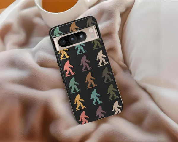 Bigfoot Phone Case | Retro Sasquatch Gift for iPhone Galaxy Pixel