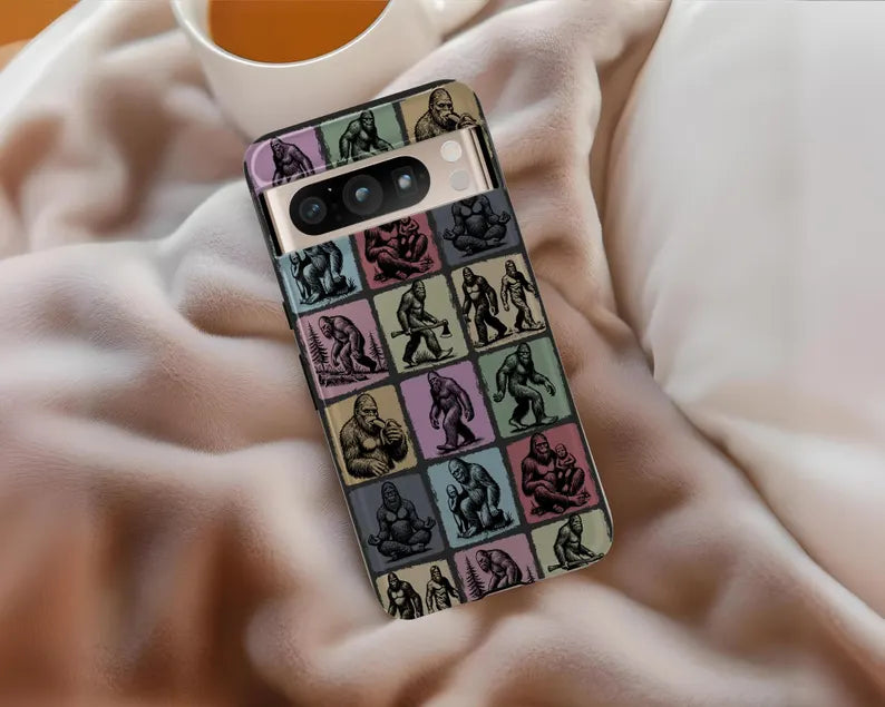 Vintage Bigfoot Phone Case Gift for iPhone Galaxy Pixel