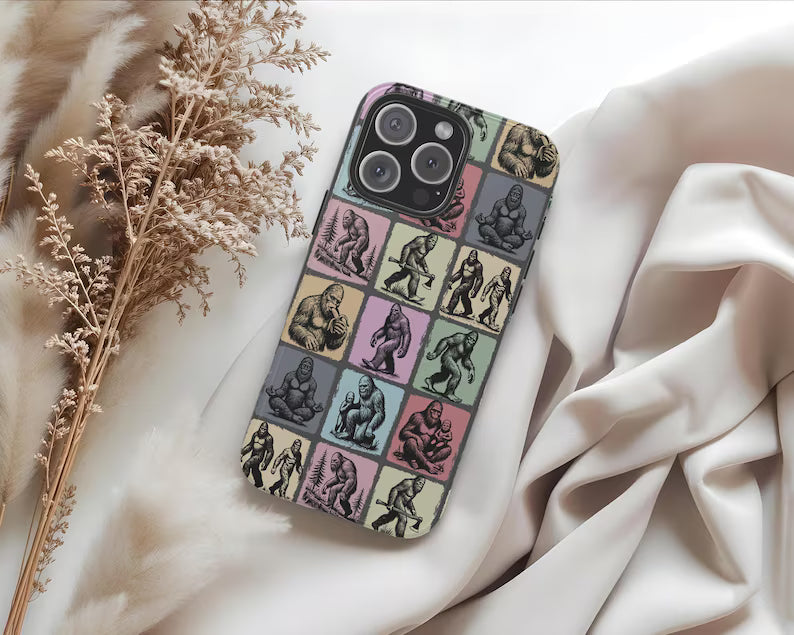 Vintage Bigfoot Phone Case Gift for iPhone Galaxy Pixel
